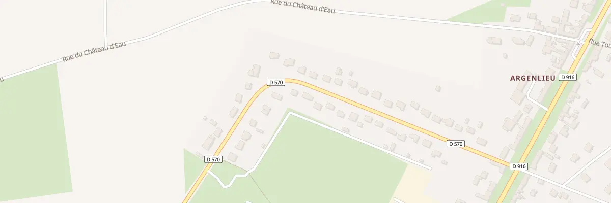 Plan du 23 Rue du Rideau Magdeleine à Avrechy