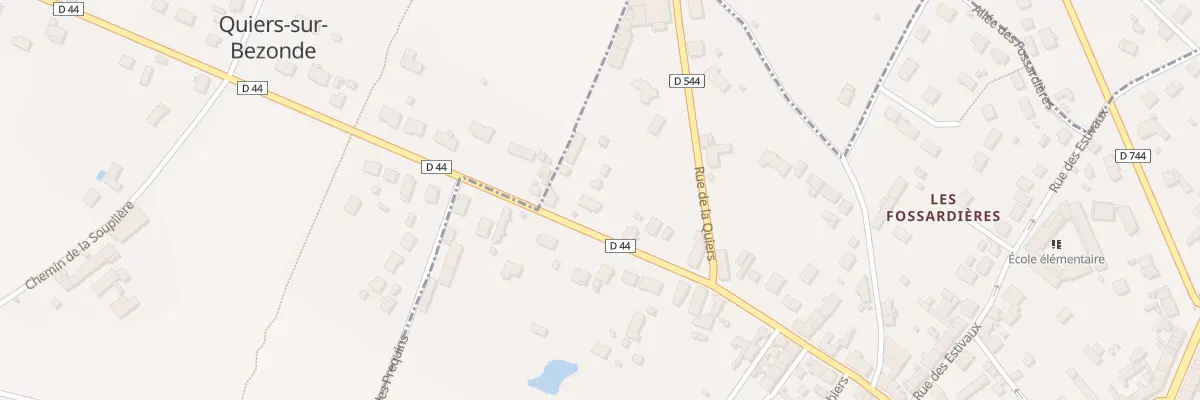 Plan du 66 Rue de la Republique à Bellegarde