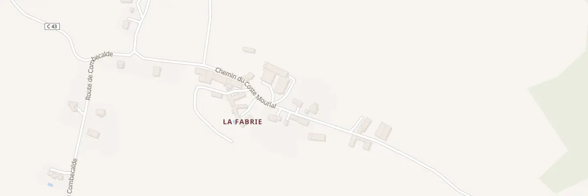 Plan du 5128 La Fabrie à Camboulazet