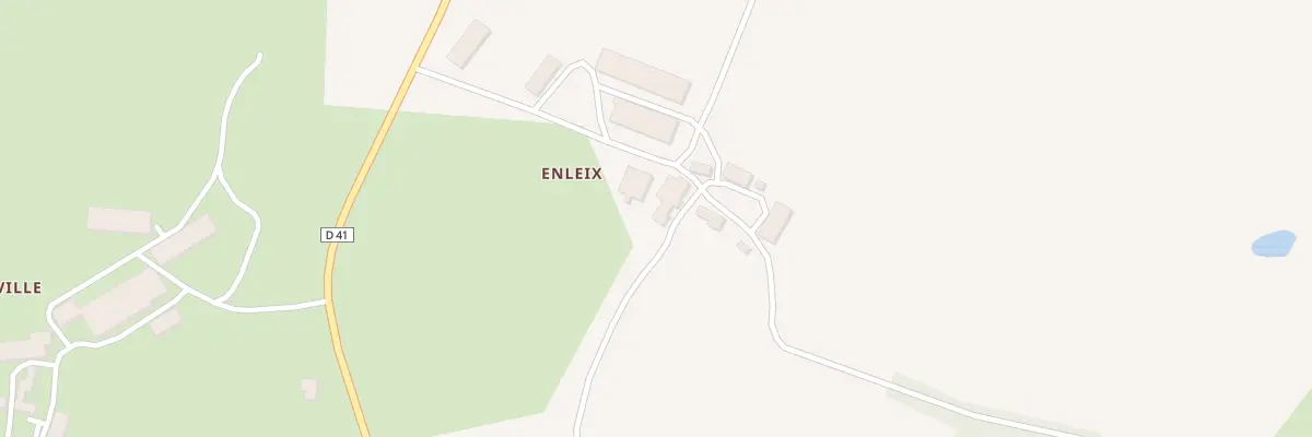 Plan du 1 Enleix à Chambon-sur-Voueize