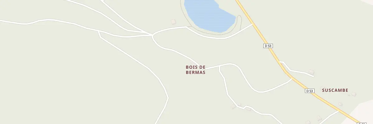 Plan du 5345 Bois de Bermas à Paulinet