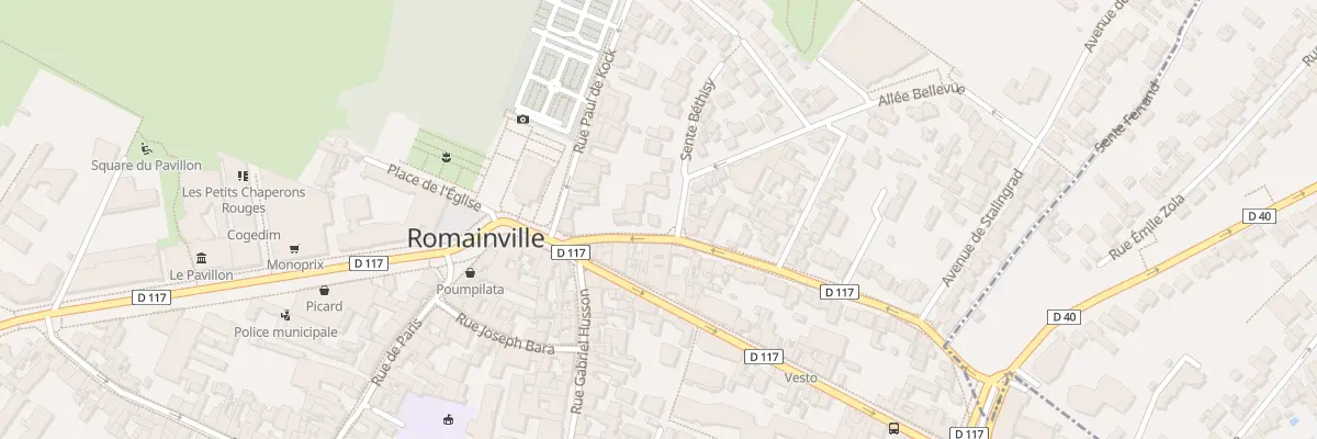 Plan du 7 Rue Veuve Aublet à Romainville