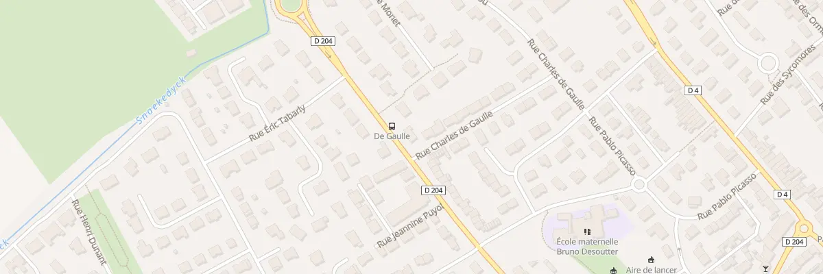 Plan du 67 Rte du Chapeau Rouge à Téteghem-Coudekerque-Village