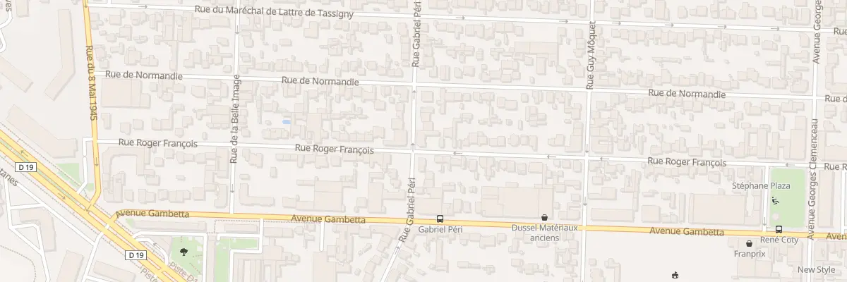 Plan du 45B Rue Roger François à Maisons-Alfort
