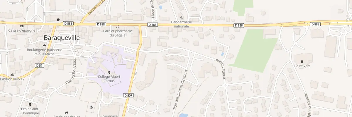 Plan du 8 Rue des Jardins Occitans à Baraqueville