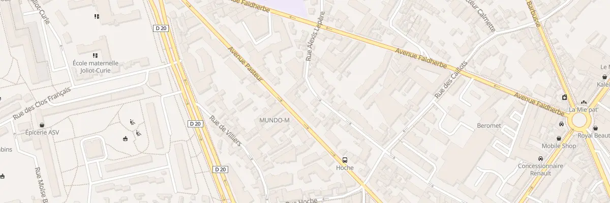 Plan du 66 Av Pasteur à Montreuil