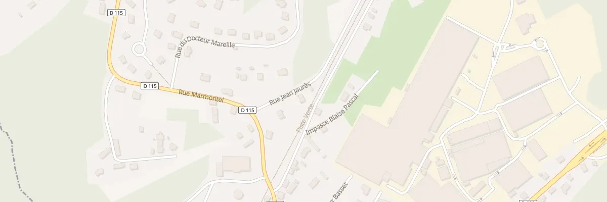 Plan du 4B Rue Jean Jaurès à Ydes