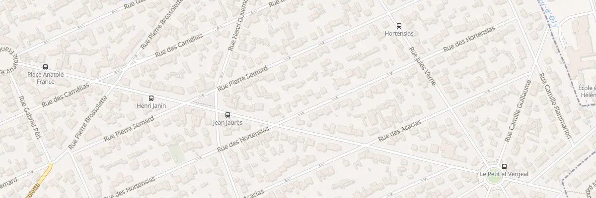 Plan du 43 Rue des Hortensias à Vigneux-sur-Seine