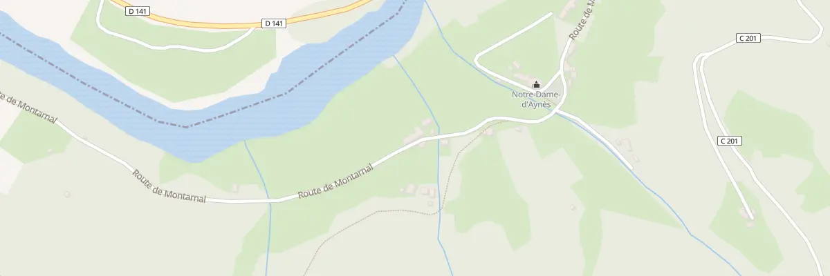 Plan du 5271 Peyre à Sénergues