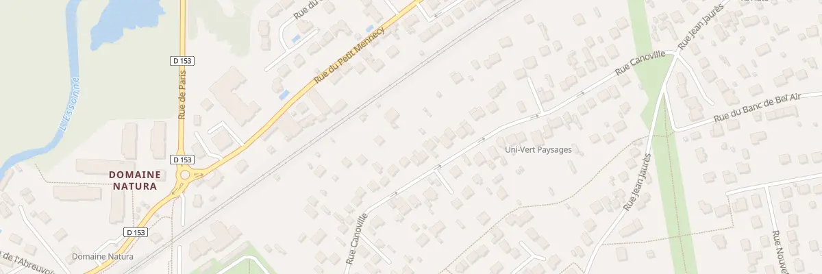 Plan du 39 Rue Canoville à Mennecy