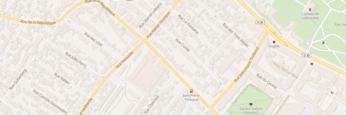 Plan du 102 Rue De La Republique à Drancy