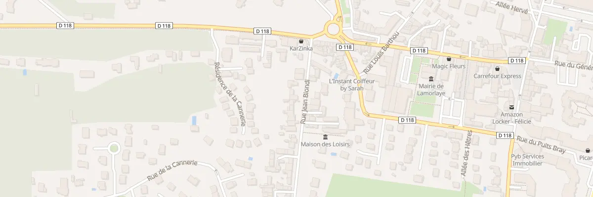 Plan du 101 Rue Jean Biondi à Lamorlaye