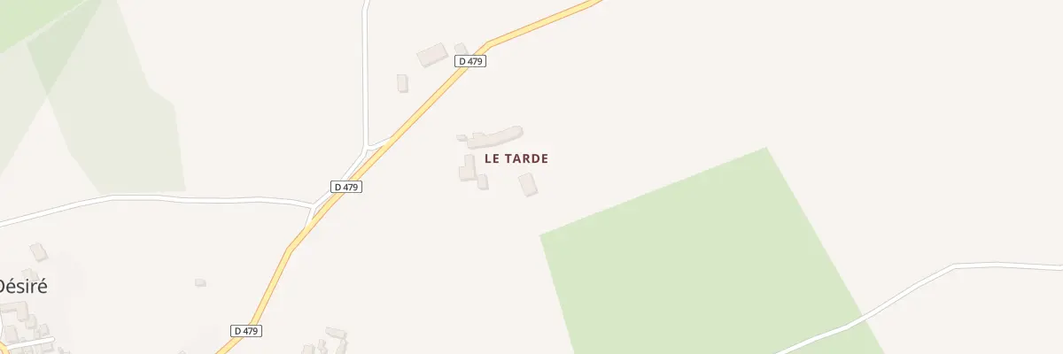 Plan du 5176 Le Tarde à Saint-Désiré