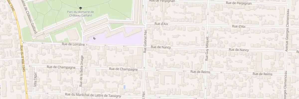 Plan du 2B Rue de Nancy à Maisons-Alfort