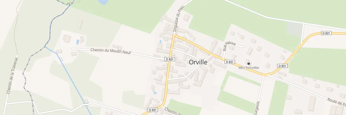 Plan du 4 Rue de l’Essonne à Orville