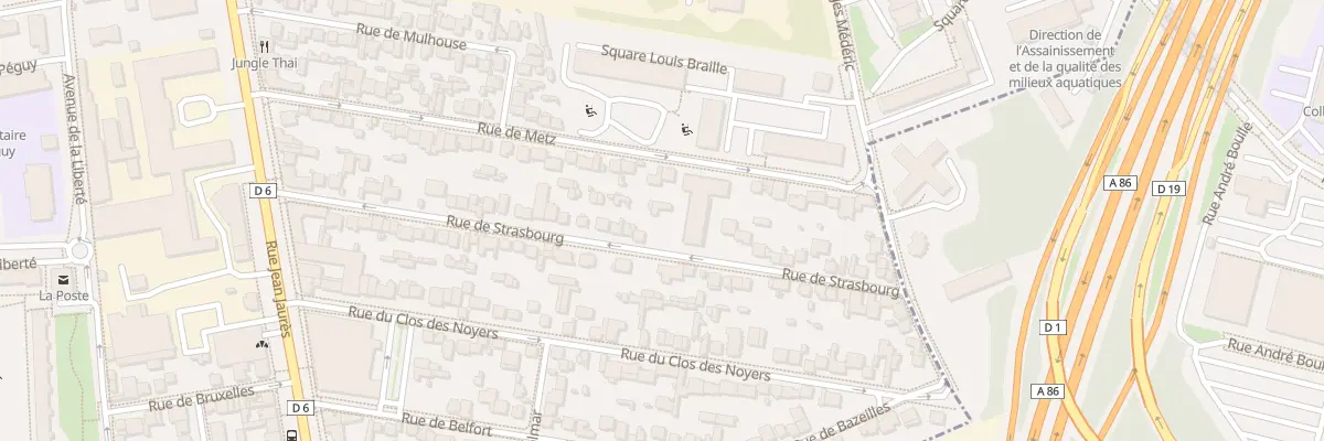 Plan du 43 Rue de Strasbourg à Maisons-Alfort