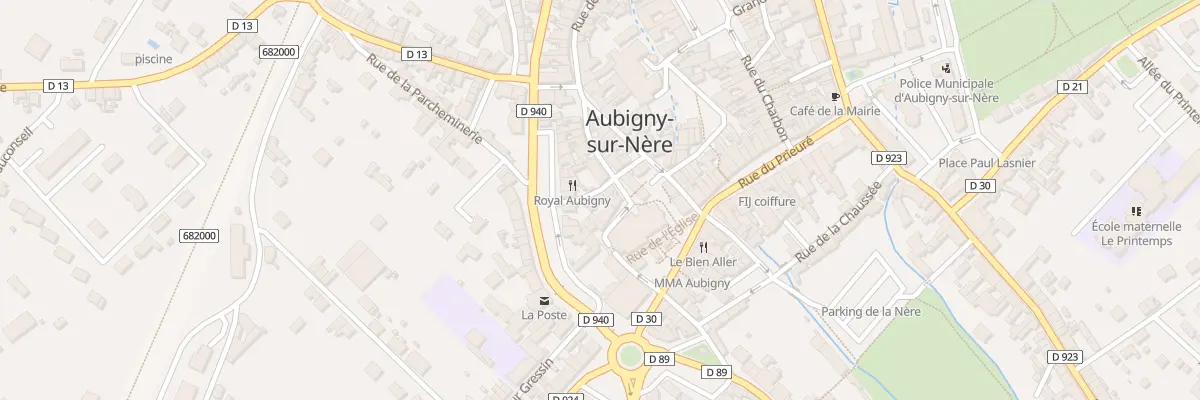 Plan du 1 Rue Sainte Solange à Aubigny-sur-Nère