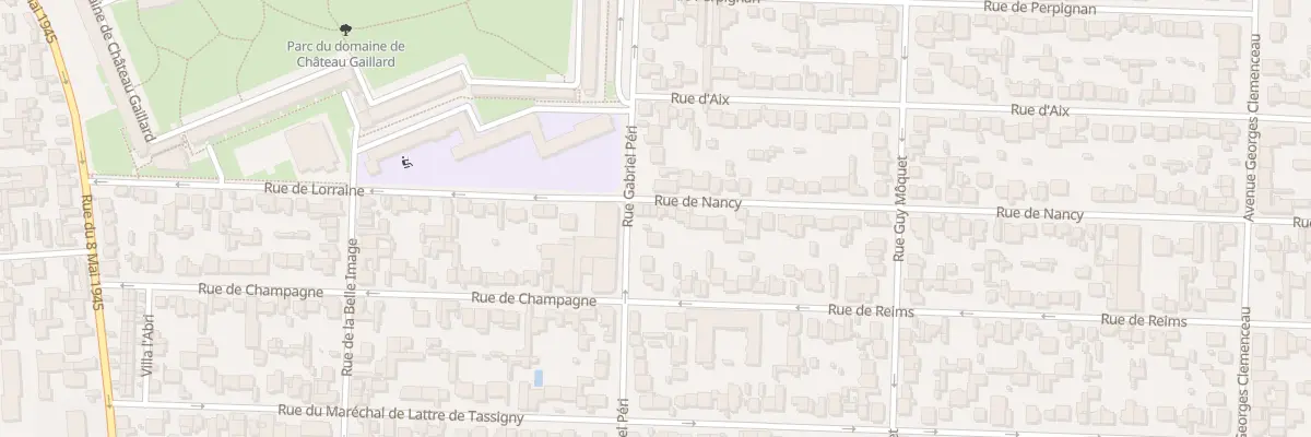 Plan du 2T Rue de Nancy à Maisons-Alfort