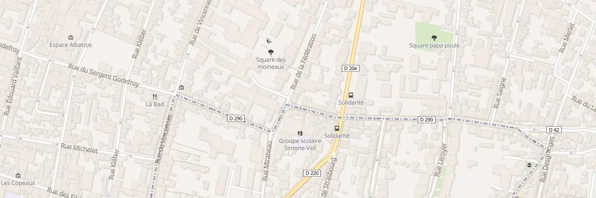 Plan du 65 Rue de la Fédération à Montreuil