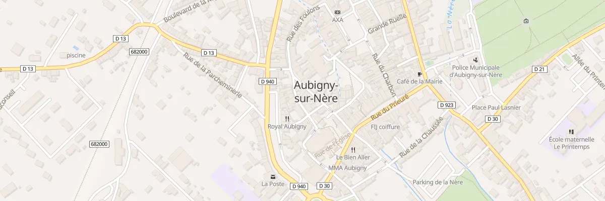 Plan du 8 Rue Pousse Panier à Aubigny-sur-Nère