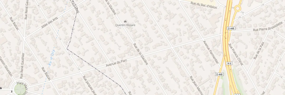 Plan du 51 Rue de la Glacière à Montgeron