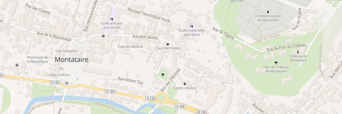 Plan du 100 Rue Jean Jaurès à Montataire