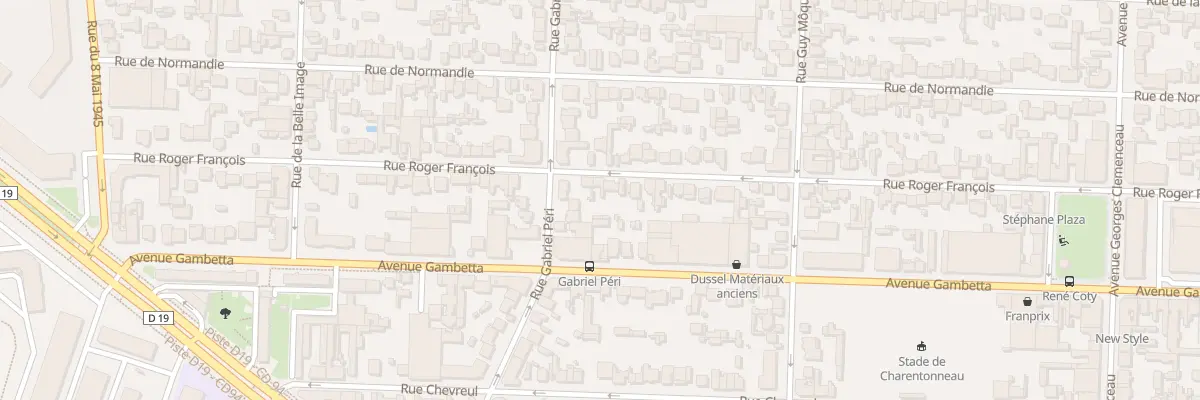 Plan du 58 Rue Roger François à Maisons-Alfort