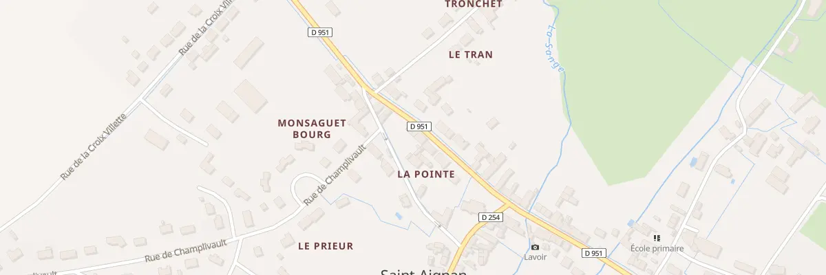 Plan du 83 Rue Nationale à Saint-Aignan-le-Jaillard