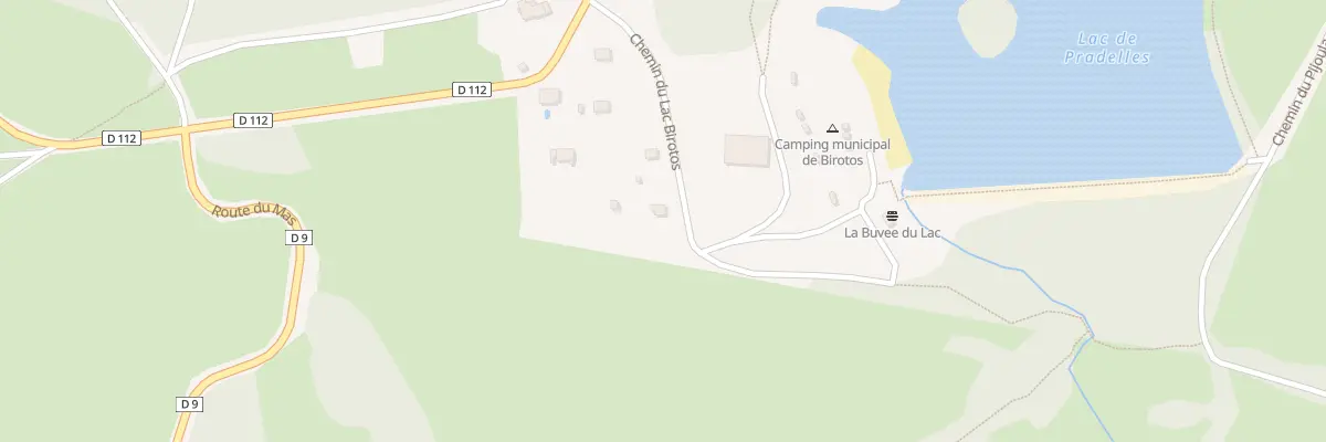 Plan de Birotos à Pradelles-Cabardès