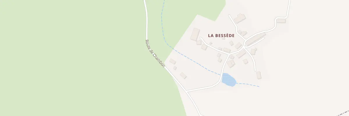 Plan du 1 La Bessede à Chambon-sur-Voueize