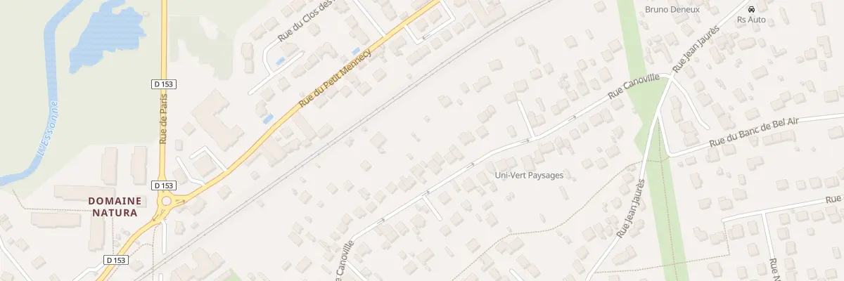 Plan du 41B Rue Canoville à Mennecy
