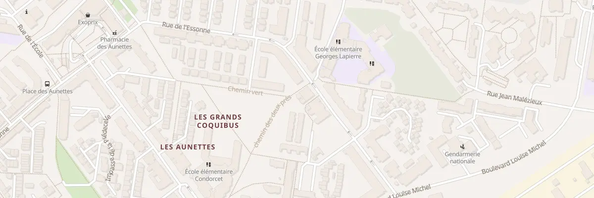 Plan du 9 Imp de la Chalouette à Évry-Courcouronnes