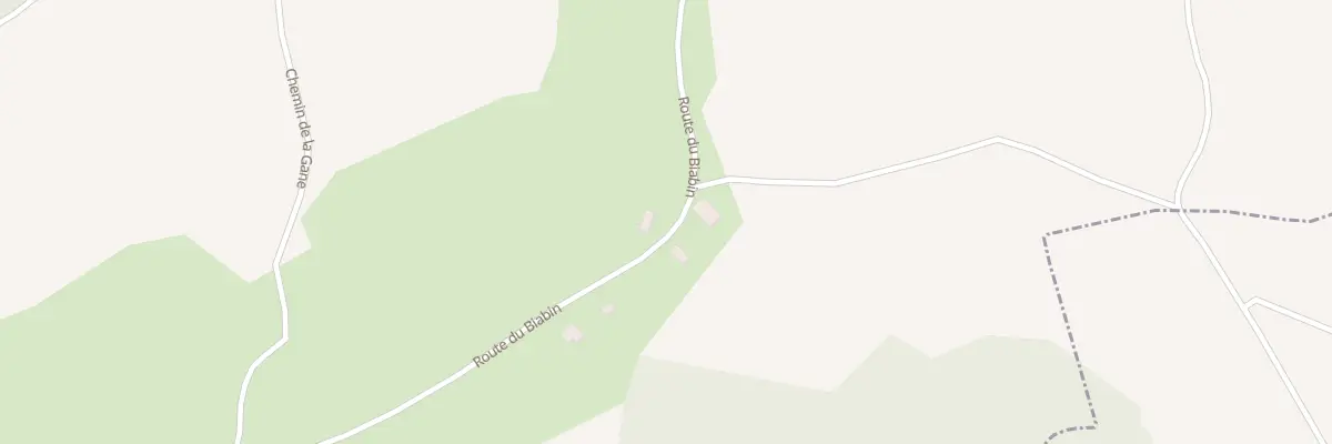 Plan du 443 Rte du Biabin à Margerides