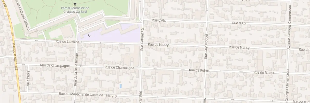 Plan du 4T Rue de Nancy à Maisons-Alfort