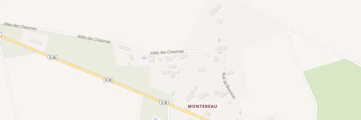 Plan du 50 Montereau Village à Saint-Germain-des-Bois