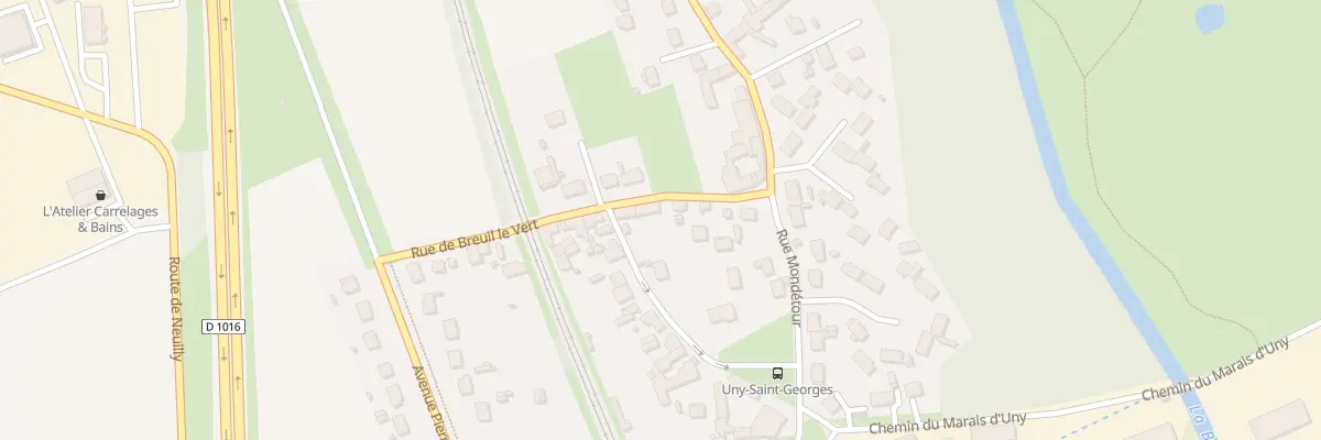 Plan du 8T Rue de Breuil-le-vert à Rantigny