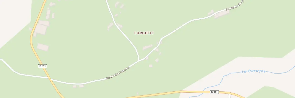 Plan du 5104 Forgette à Courçais