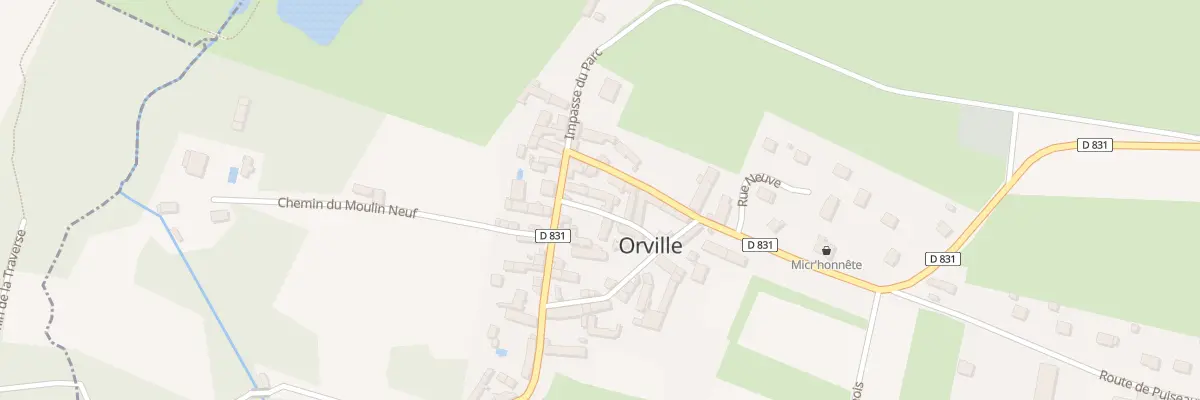 Plan du 4 Rue de la Pompe à Orville