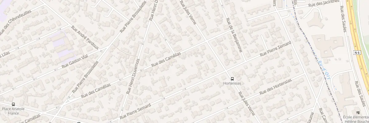 Plan du 80 Rue des Camélias à Vigneux-sur-Seine