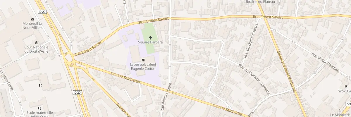 Plan du 76 Rue Alexis Lepère à Montreuil