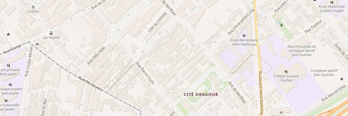 Plan du 60 Rue de Benfleet à Romainville