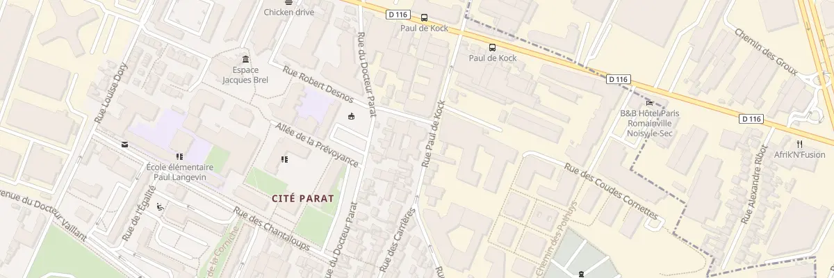 Plan du 167 Rue Paul de Kock à Romainville