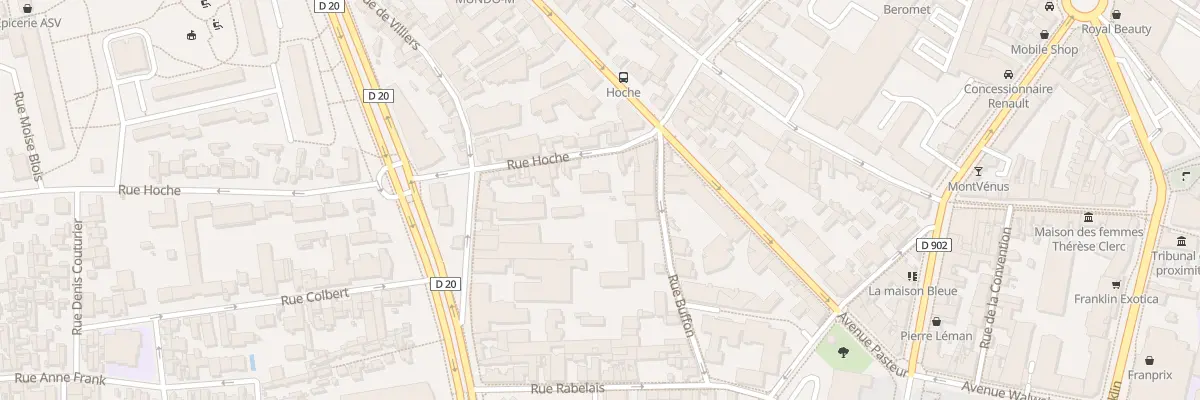 Plan du 17 Rue Buffon à Montreuil