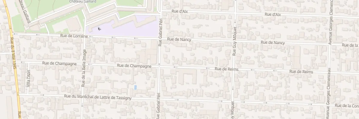 Plan du 5 Rue de Reims à Maisons-Alfort