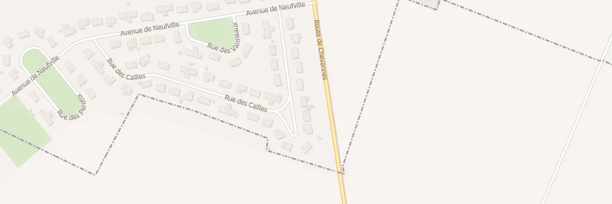 Plan du 12 Rue des Garennes à Mennecy