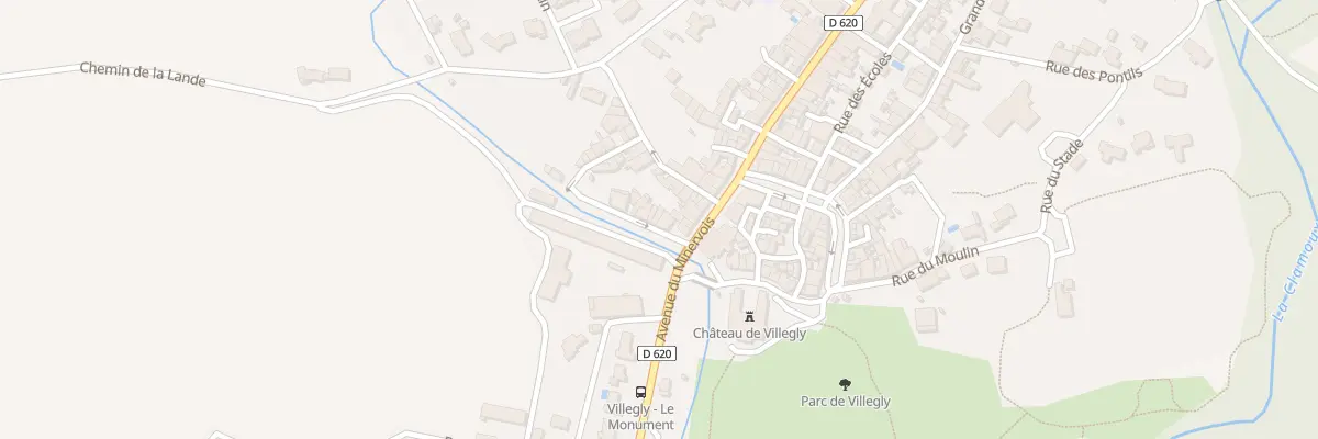 Plan du 7 Le Village à Villegly
