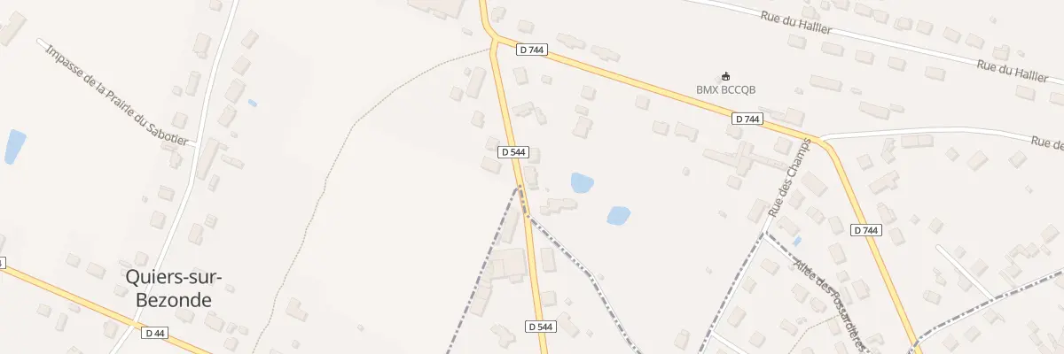 Plan du 135 Rue du Grand Orme à Quiers-sur-Bezonde