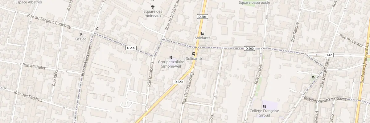 Plan du 69 Rue de Strasbourg à Vincennes