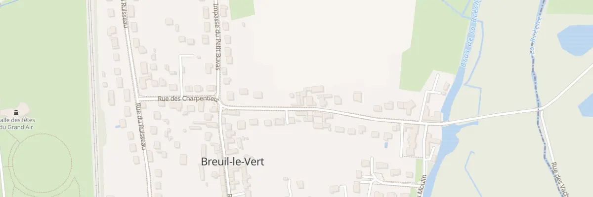Plan du 23 Rue des Charpentiers à Breuil-le-Vert