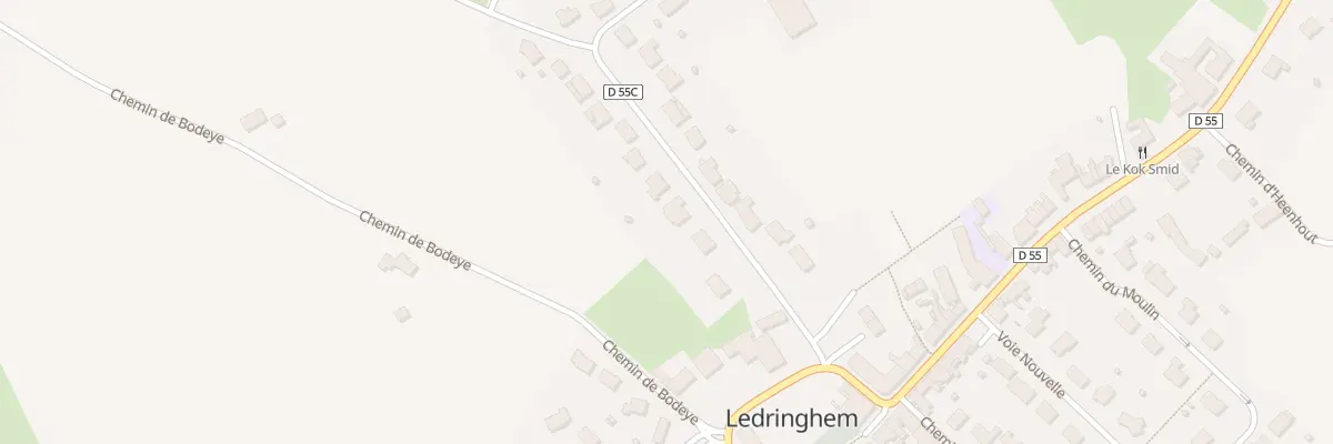 Plan du 5 Che d’Esquelbecq à Ledringhem